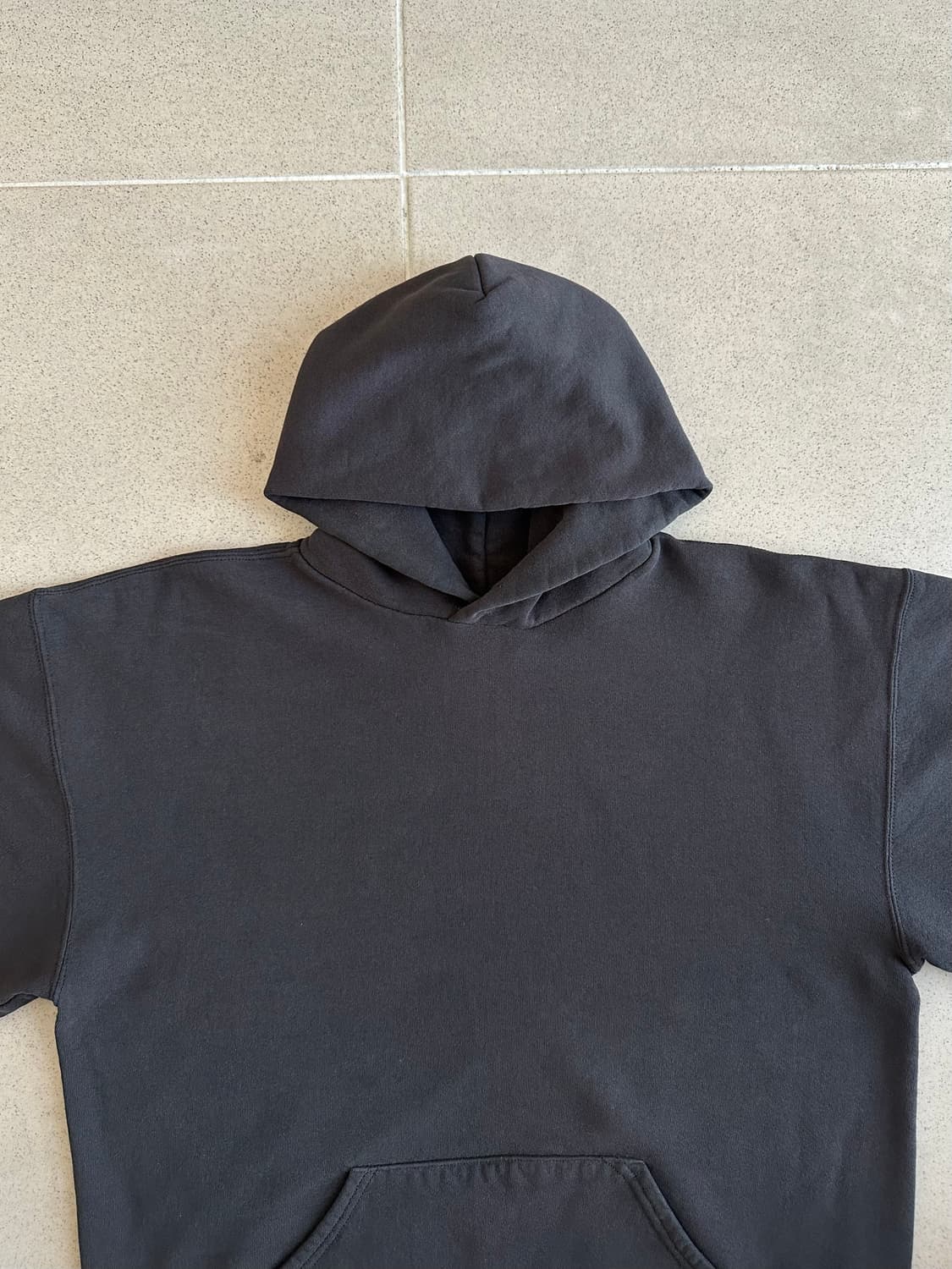 90s 빈티지 러셀 후드 블랙 L USA 상품이미지4