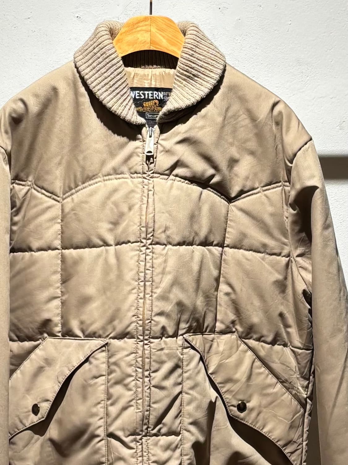 70’s Sears Western Puffer Jacket 상품이미지2