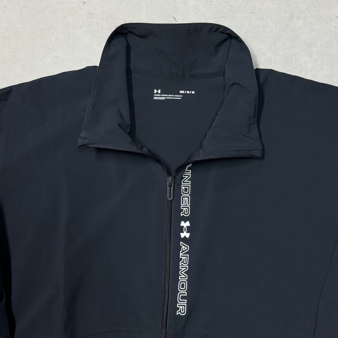 언더아머 스톰 블랙 바람막이 자켓 m 상품이미지2