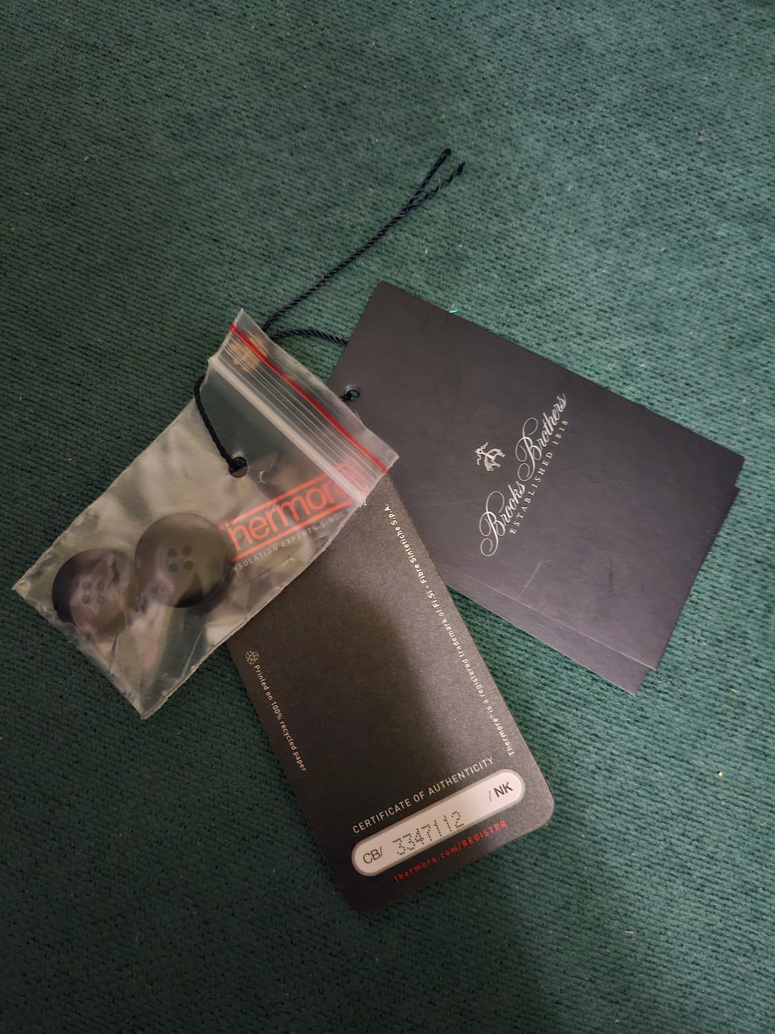 브룩스브라더스 그레이발마칸코트 100사이즈 상품이미지8