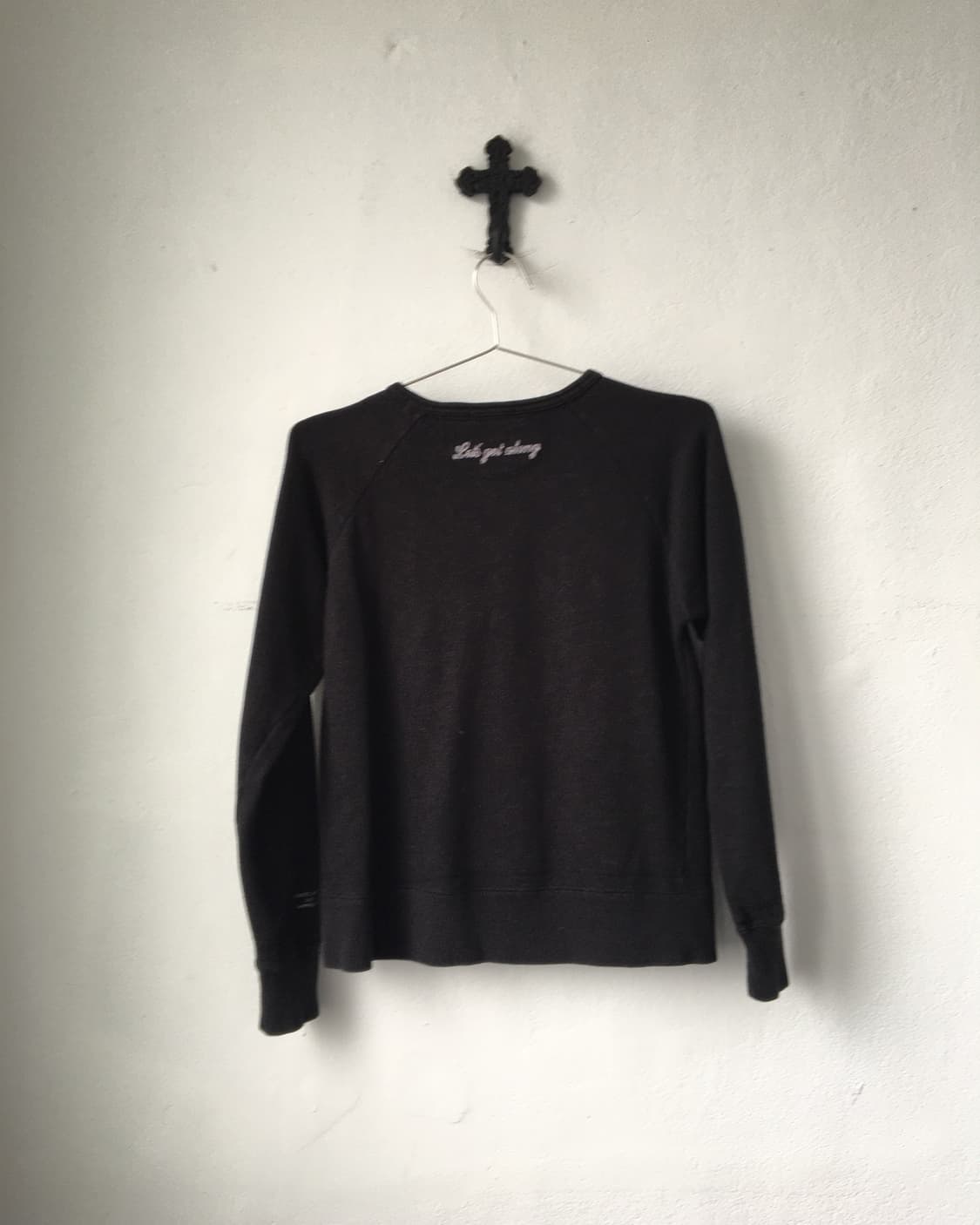 Lettering printing Henry neck t shirt 상품이미지2