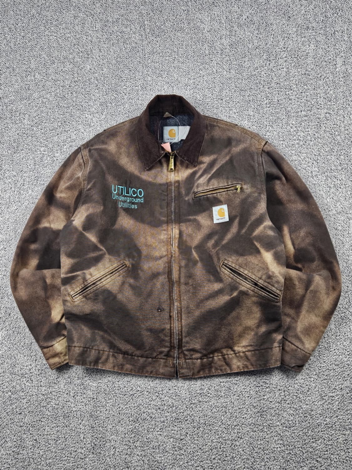 칼하트 다잉 워시드 커스텀 디트로이트 워크 자켓 (본문참조)/ 10319 상품이미지1