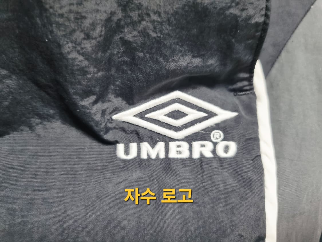 남성L 2024 엄브로 상태양호 2WAY 우븐 바지 트레이닝복 여름 검정 상품이미지3