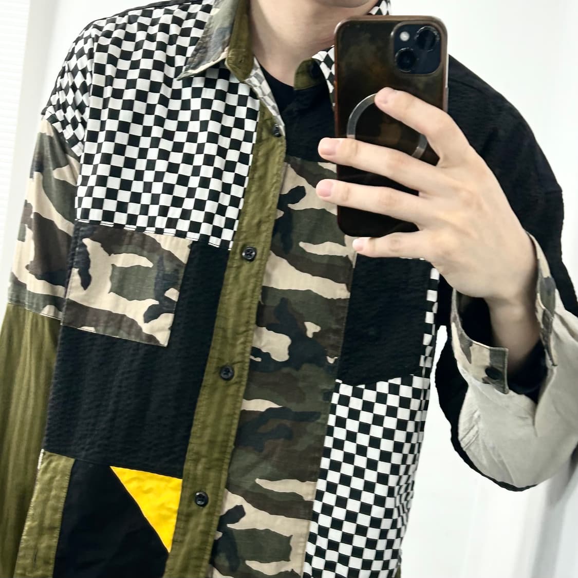 FDMTL 패치워크 셔츠 상품이미지4