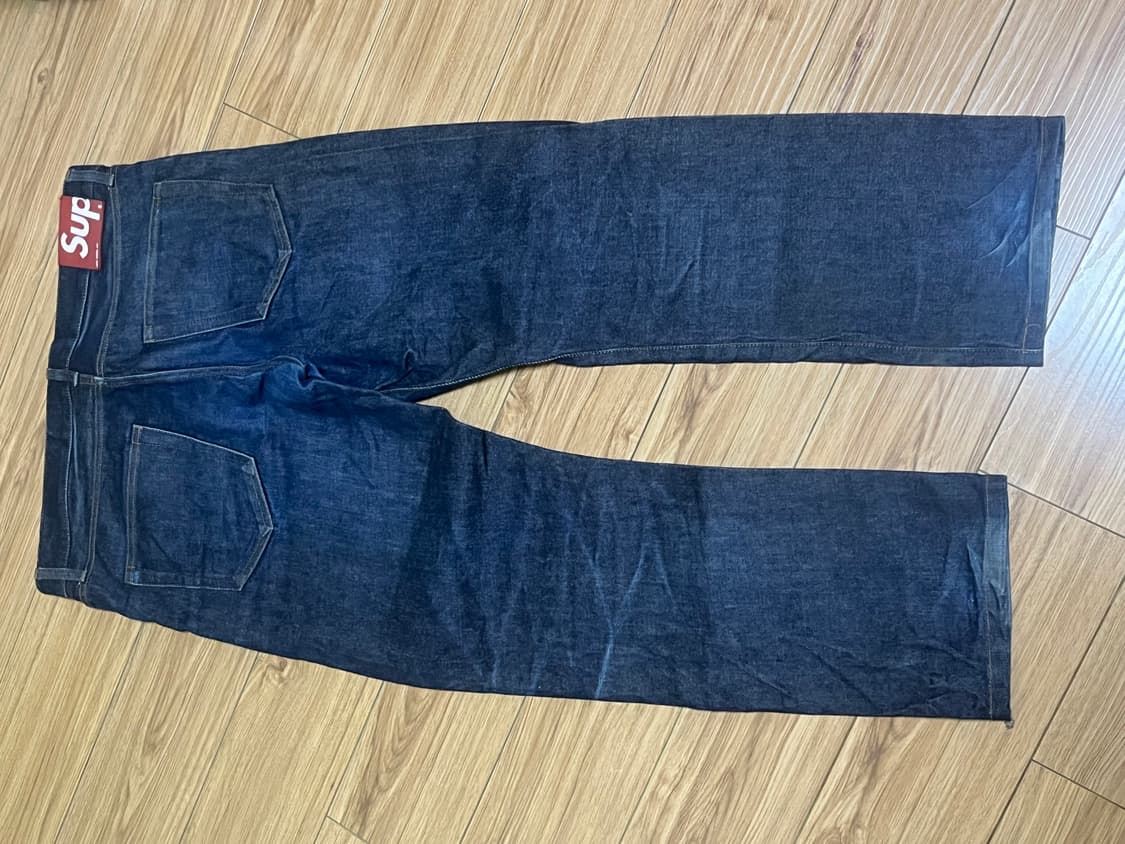 슈프림 리지드 루즈 핏 셀비지 진 상품이미지2