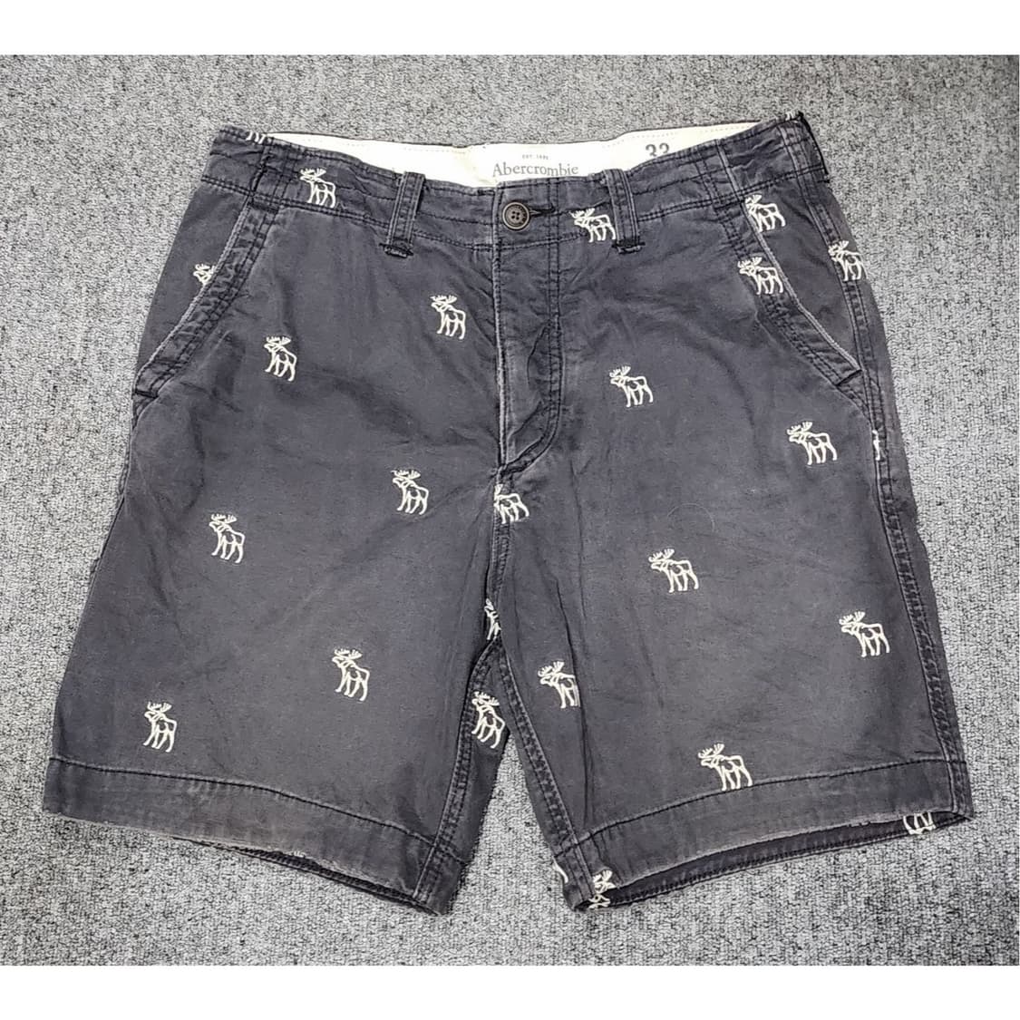 아베크롬비 앤 피치 무스 자수 하프팬츠 반바지 33 상품이미지1