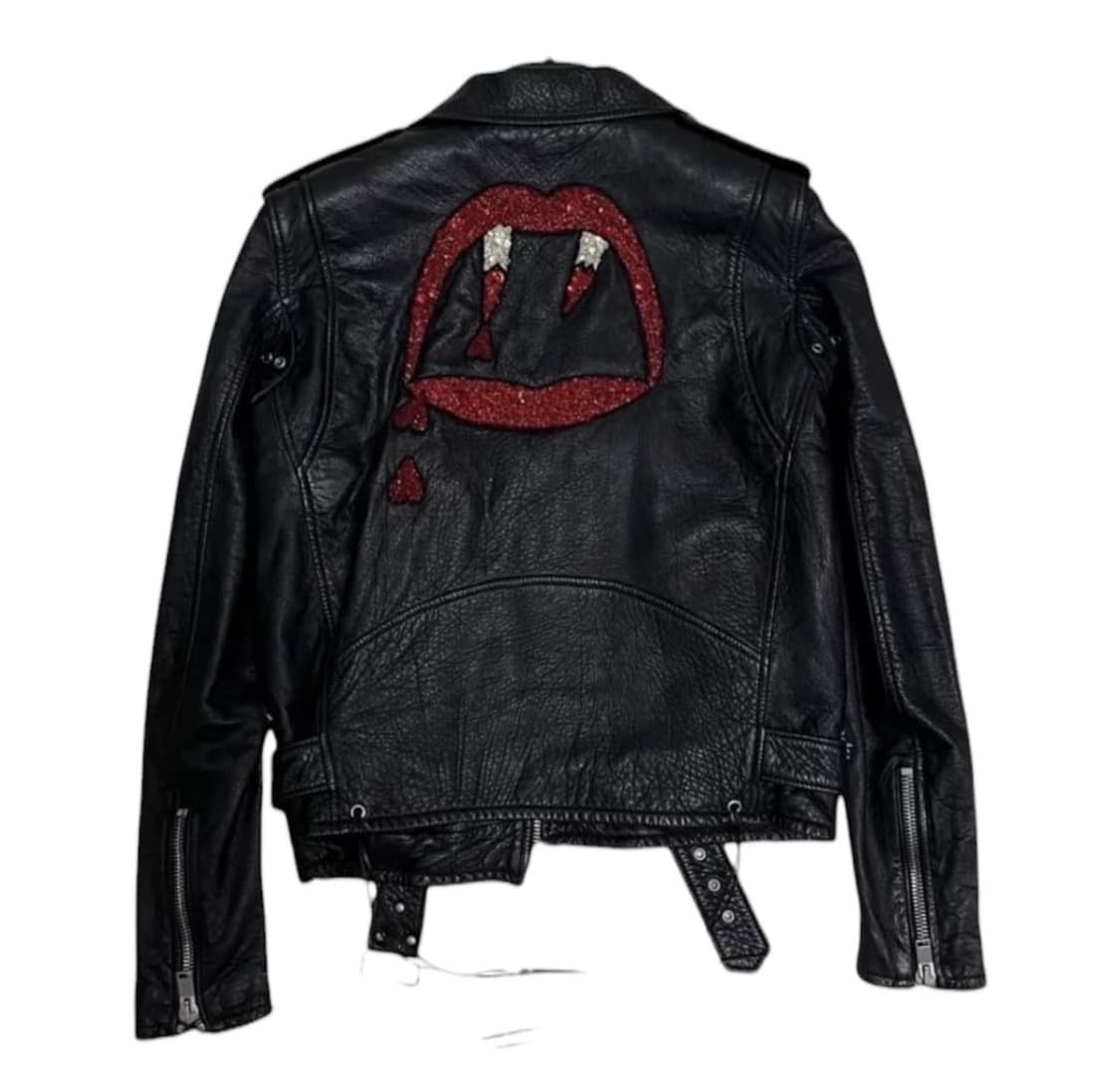 [F38] 생로랑 블러드러스터 L17 레더자켓 상품이미지1