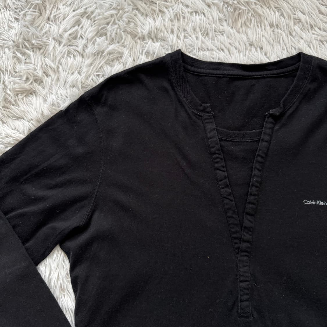 CALVIN KLEIN 일본빈티지 긴팔티 캘빈클라인 빈티지긴팔 남여공용 상품이미지1