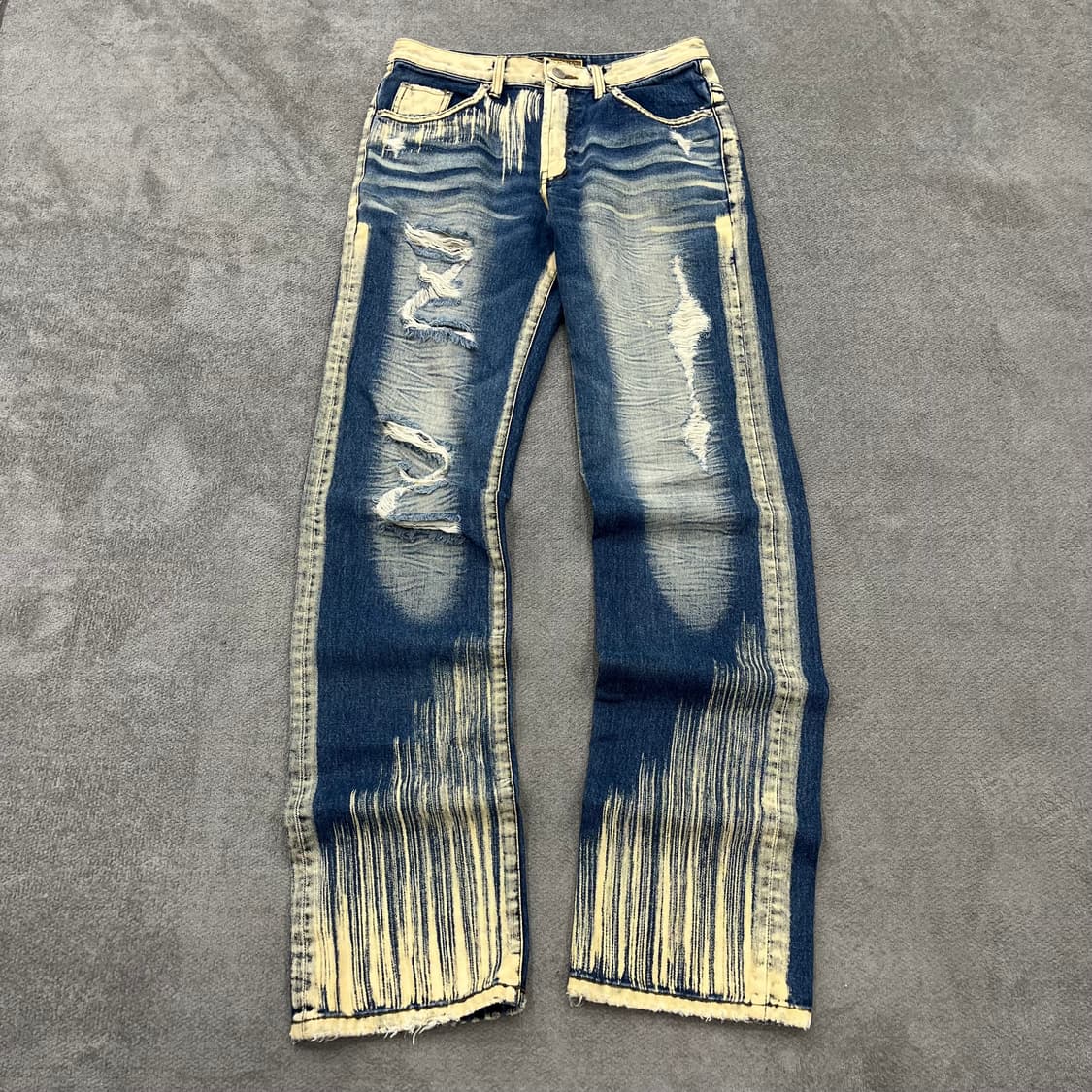 30 iloi 빈티지 워싱 디스 데님팬츠 상품이미지1