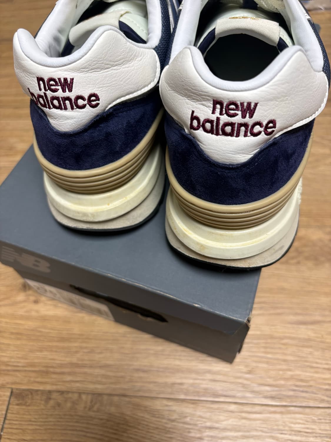 뉴발란스 574 레거시 네이비 275사이즈 상품이미지2