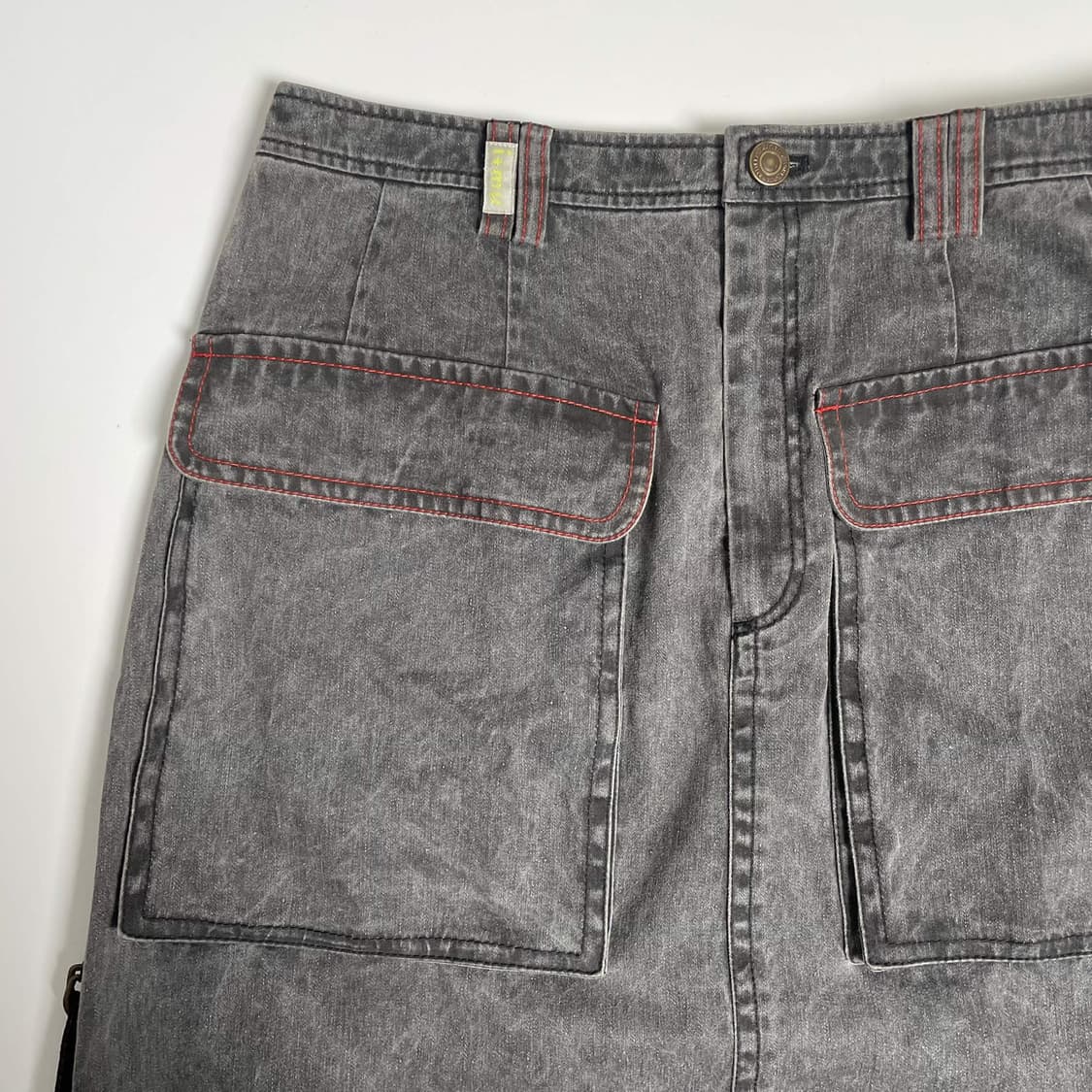 i+mu 지퍼 디테일 스커트 상품이미지3