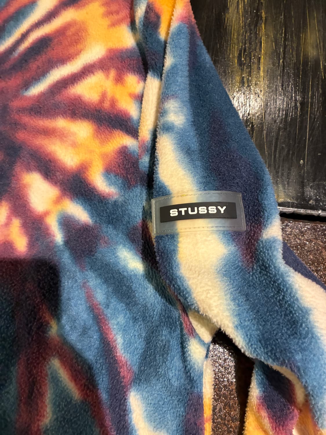 L) 스투시 타이다이 플리스 하프집업 상품이미지2