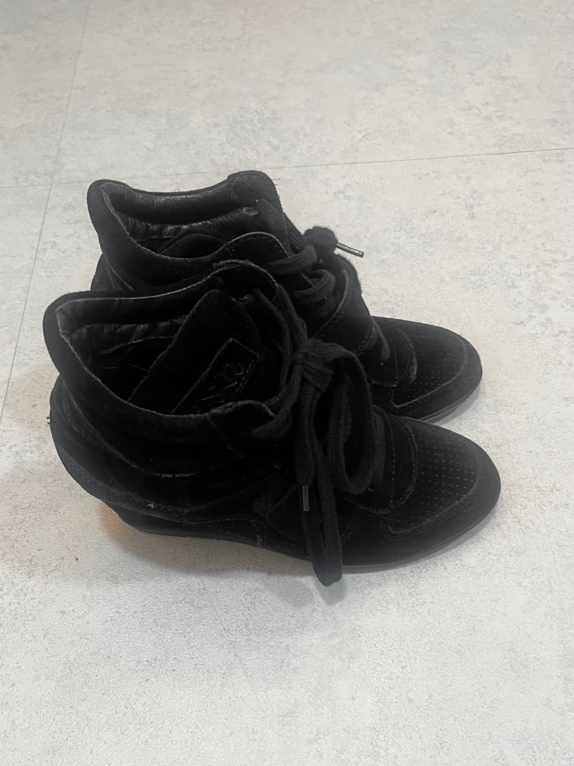 ash 아쉬 스웨이드 웨지힐 스니커즈 240 상품이미지2