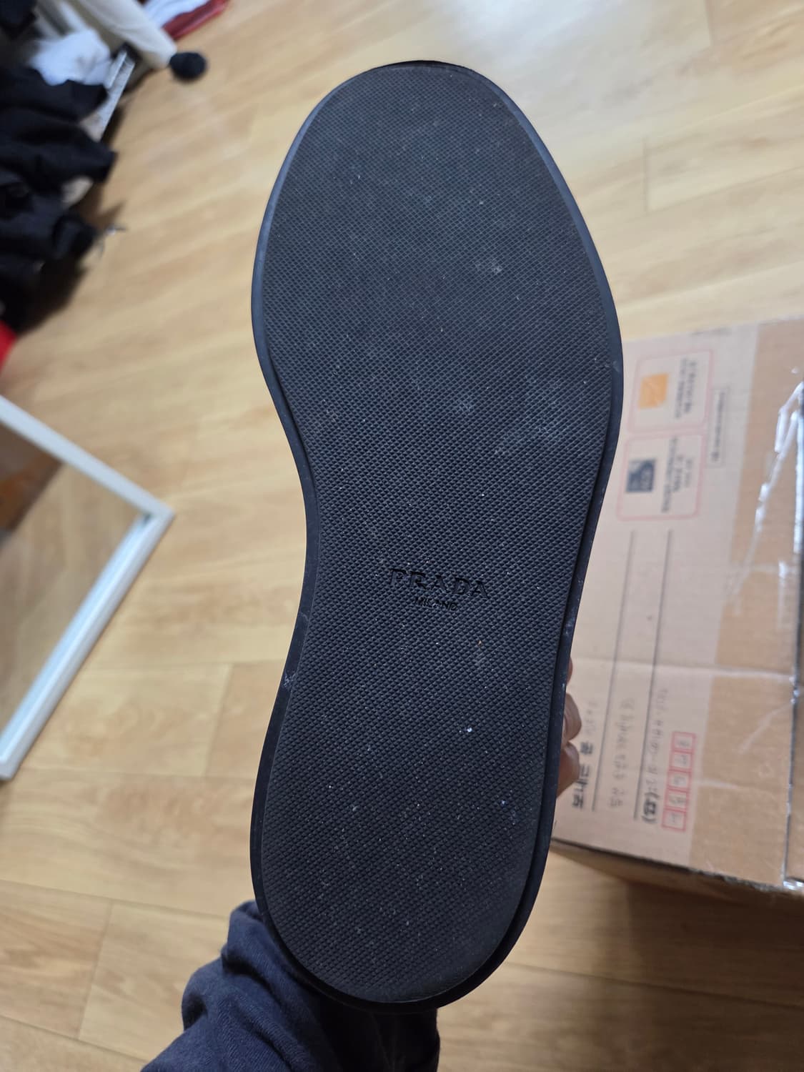 프라다 레이스업 더비 uk 5 사이즈 판매 상품이미지3