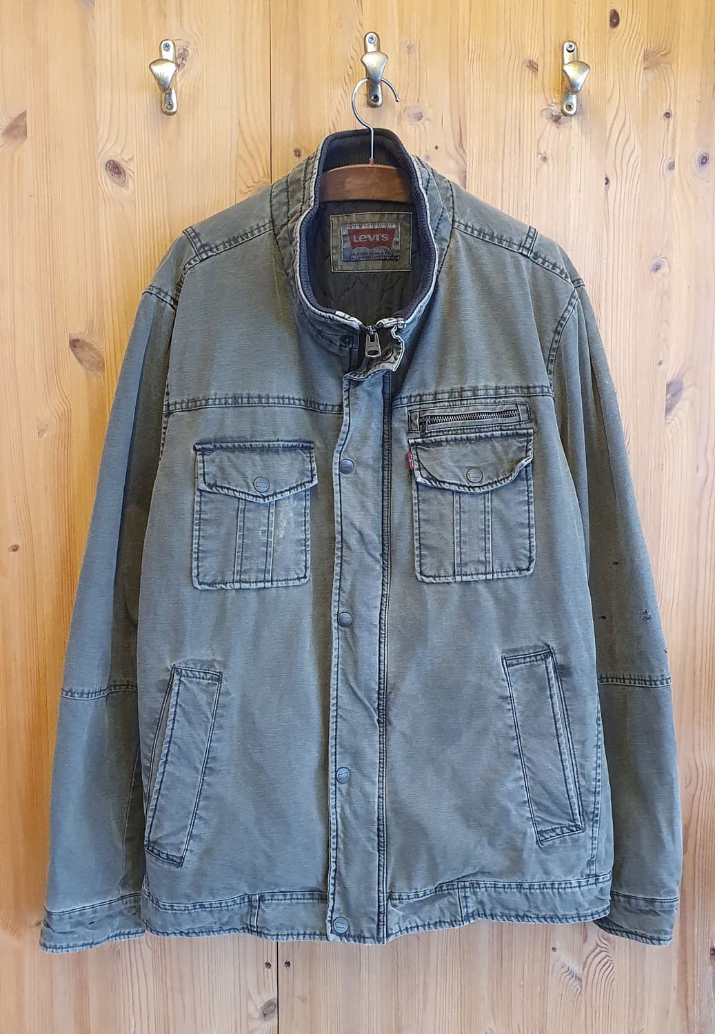 105.리바이스 빈티지 트러커 패딩점퍼 상품이미지1