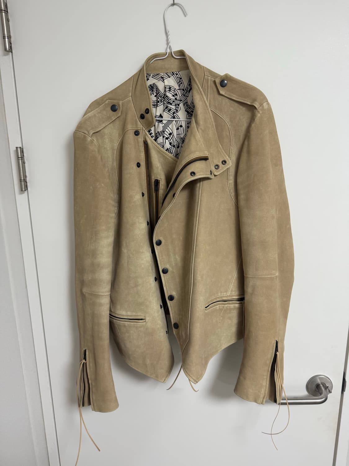 넘버나인 07 나폴레옹 양가죽 자켓 상품이미지1