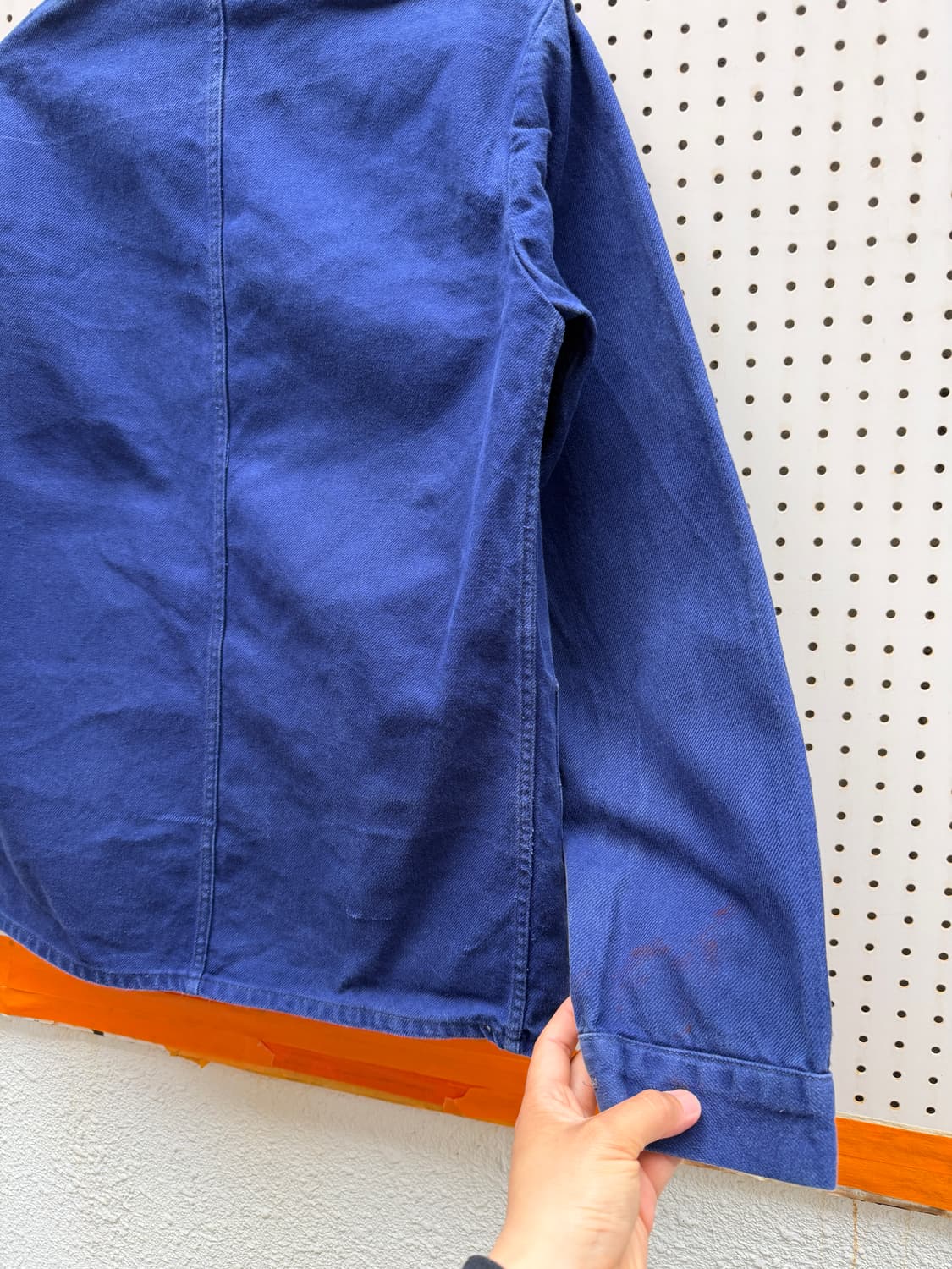 OLD VINTAGE WASHED NAVY 빈티지 프렌치워크자켓 상품이미지10