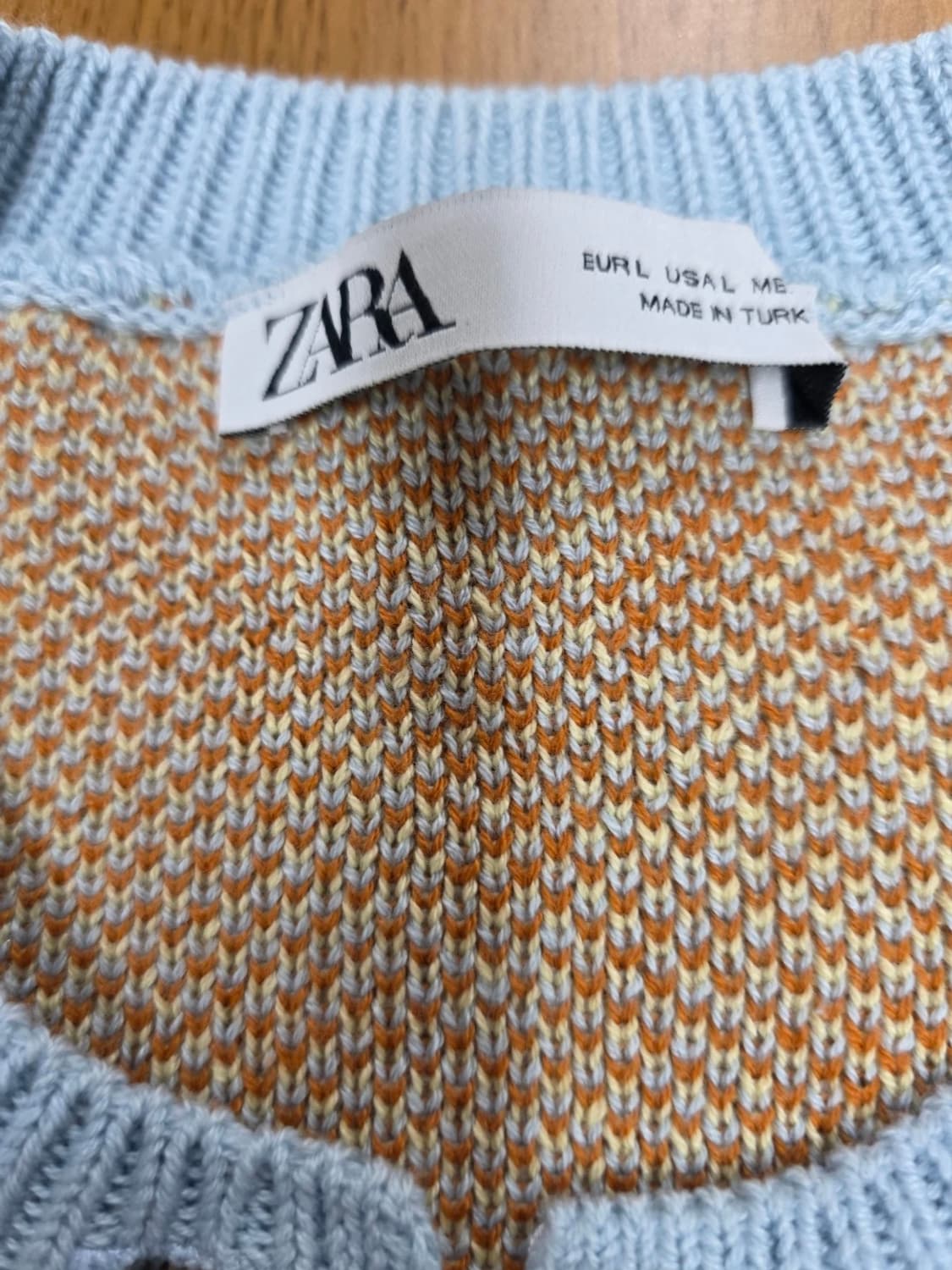 자라 그랜마코어 오버핏 플로럴 가디건 L 상품이미지4