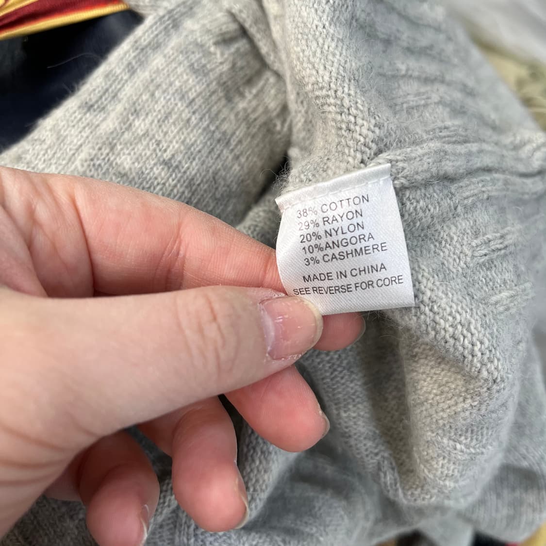 실측확인 빈티지 여성 니트 가디건 0408M 상품이미지3