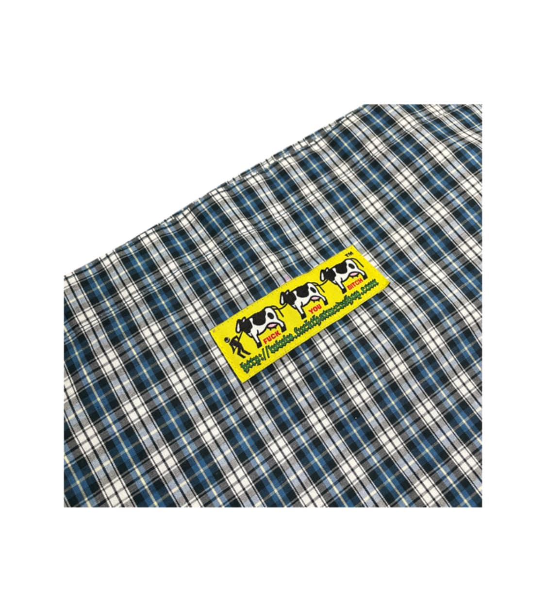 Fuckthatnerdshop Check Bag - Blue 상품이미지2