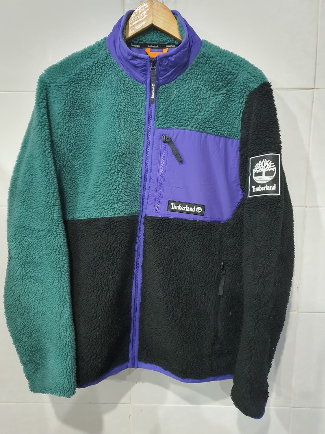 팀버랜드 컬러 블록 플리스 자켓
 상품이미지1