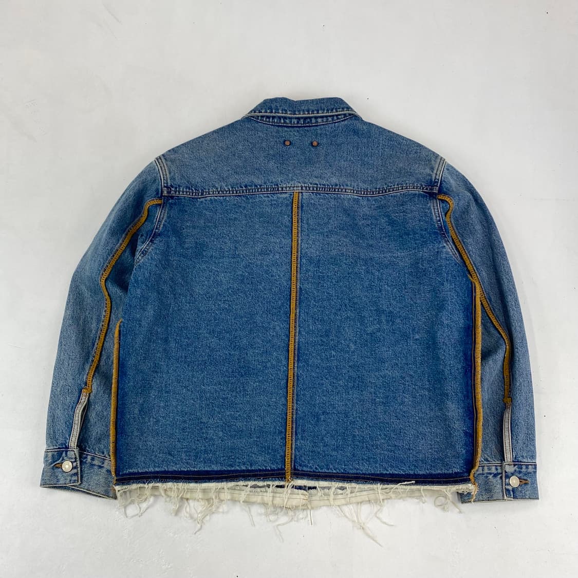  앤더슨벨 인사이드아웃 데님 트러커 자켓 (98)  ﻿ 상품이미지3