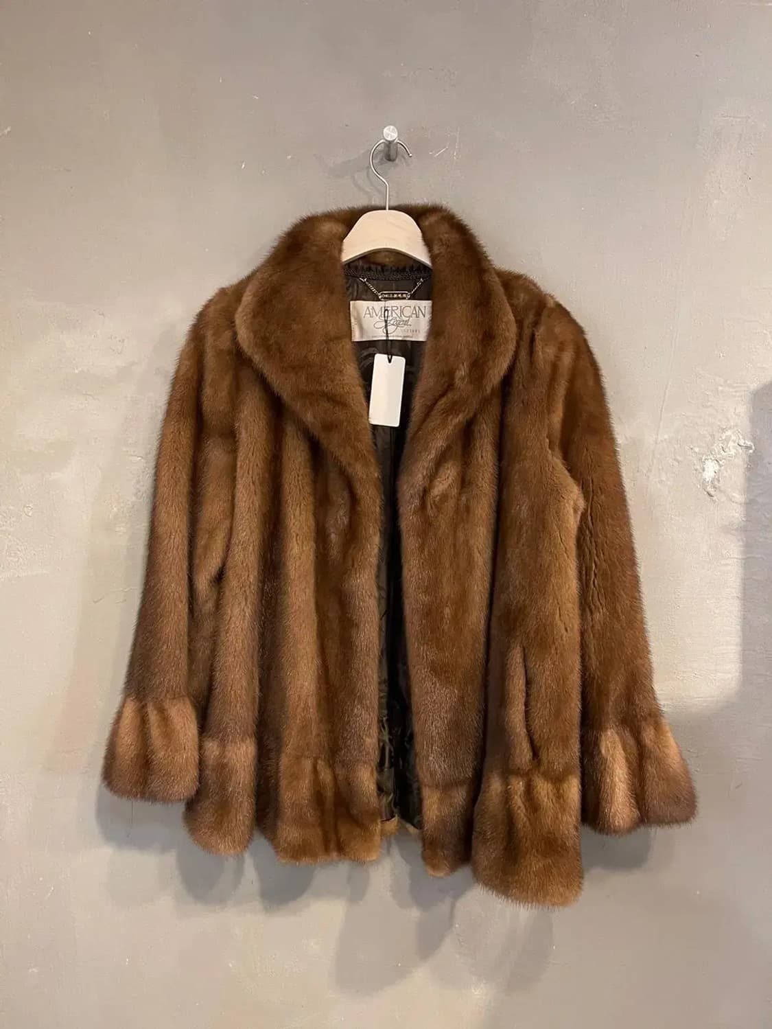 아메리칸 레전드 JACLINE 삼미 모피 밍크 코트 상품이미지1