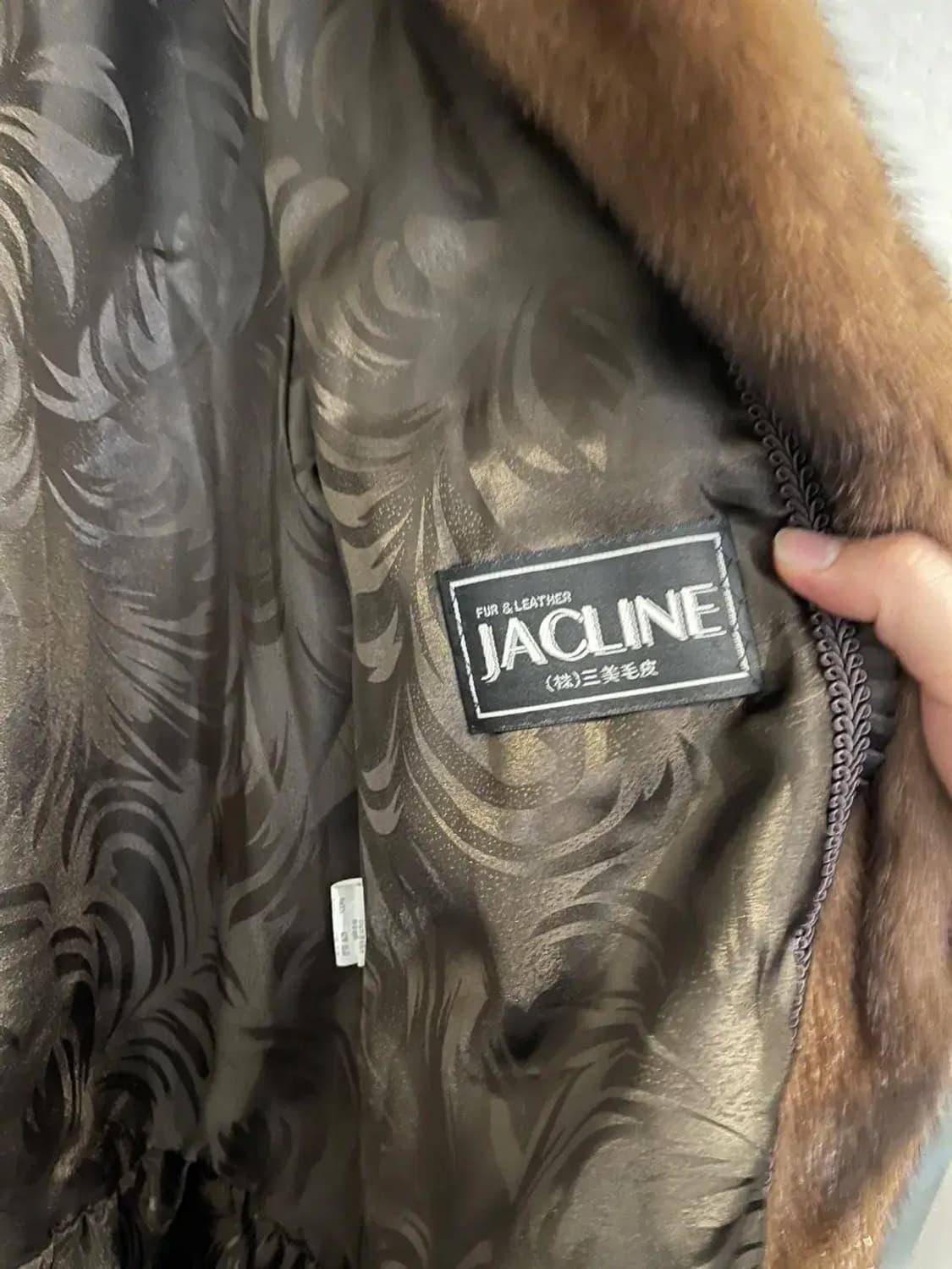 아메리칸 레전드 JACLINE 삼미 모피 밍크 코트 상품이미지4