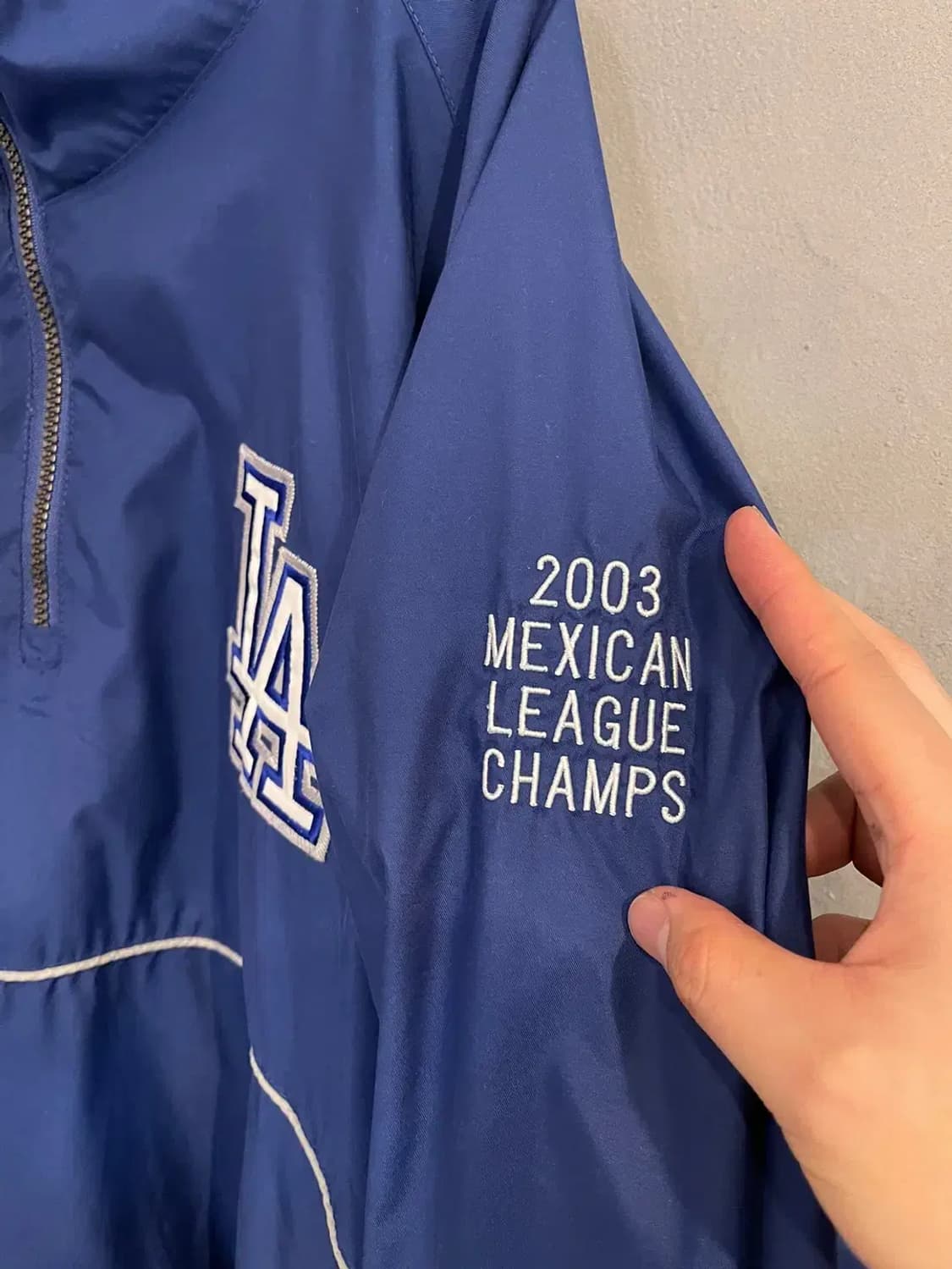 마제스틱 LA다저스 웜업 자켓 상품이미지3