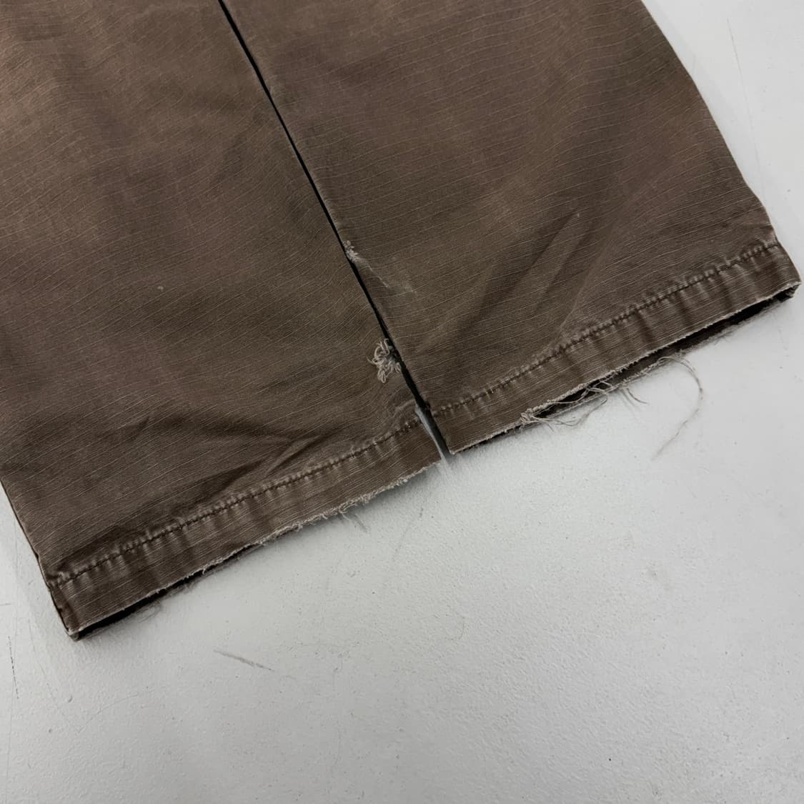 칼하트 OG 카펜터 다크브라운 페이딩 탄창 워크 카고팬츠 상품이미지9