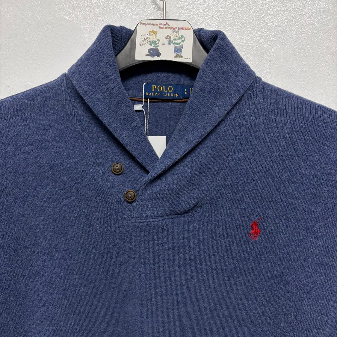 폴로 랄프로렌 숄카라 니트 상품이미지3