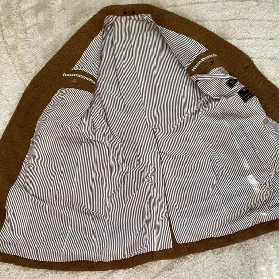 브라운오씨 카멜헤어 더블코트 라지 상품이미지6
