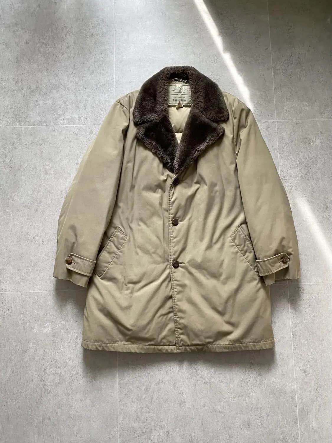 60's 엘엘빈 구스다운 코트 42(100~105) 상품이미지1