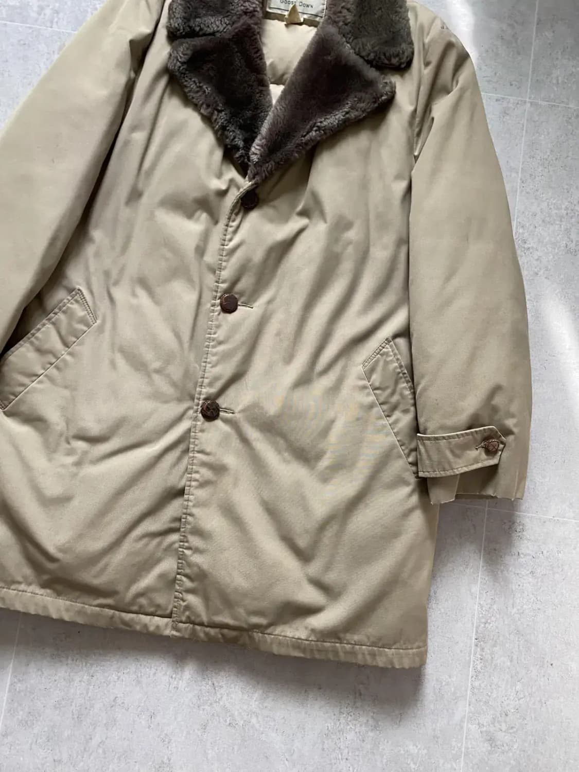 60's 엘엘빈 구스다운 코트 42(100~105) 상품이미지3