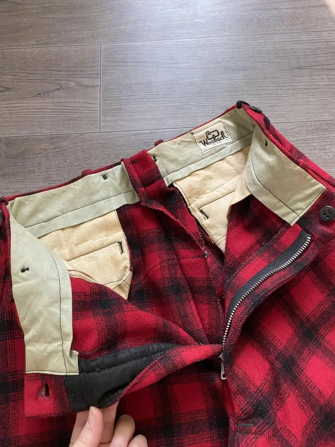 60's 울리치 매키노 울 헌팅 풀 셋업 38/M 상품이미지8