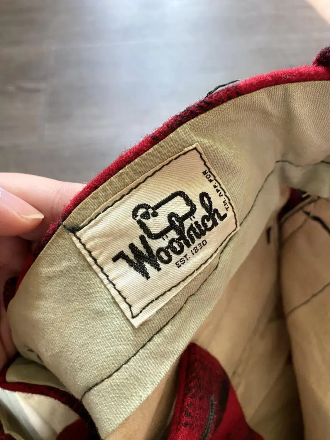 60's 울리치 매키노 울 헌팅 풀 셋업 38/M 상품이미지9