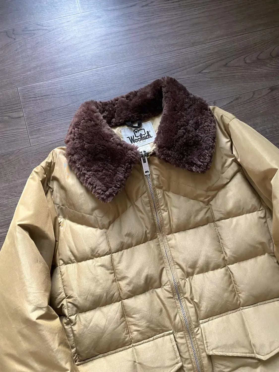 70's 울리치 쉐르파 칼라 구스 다운 자켓 L(100~105) 상품이미지2