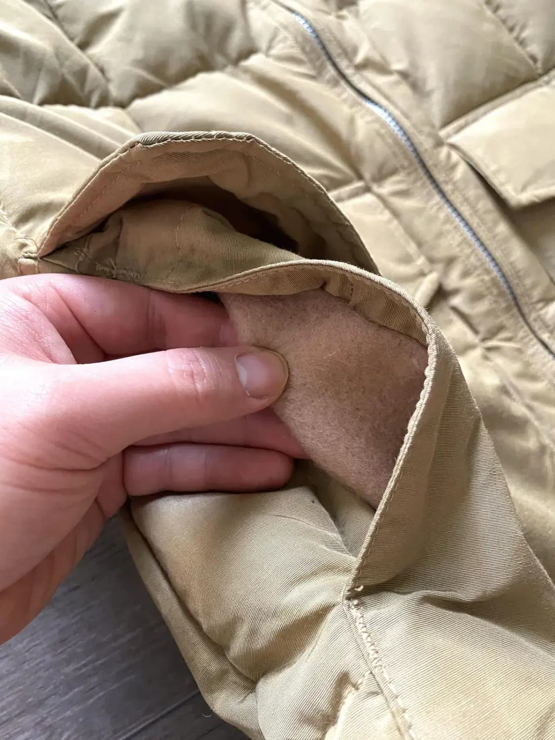 70's 울리치 쉐르파 칼라 구스 다운 자켓 L(100~105) 상품이미지7