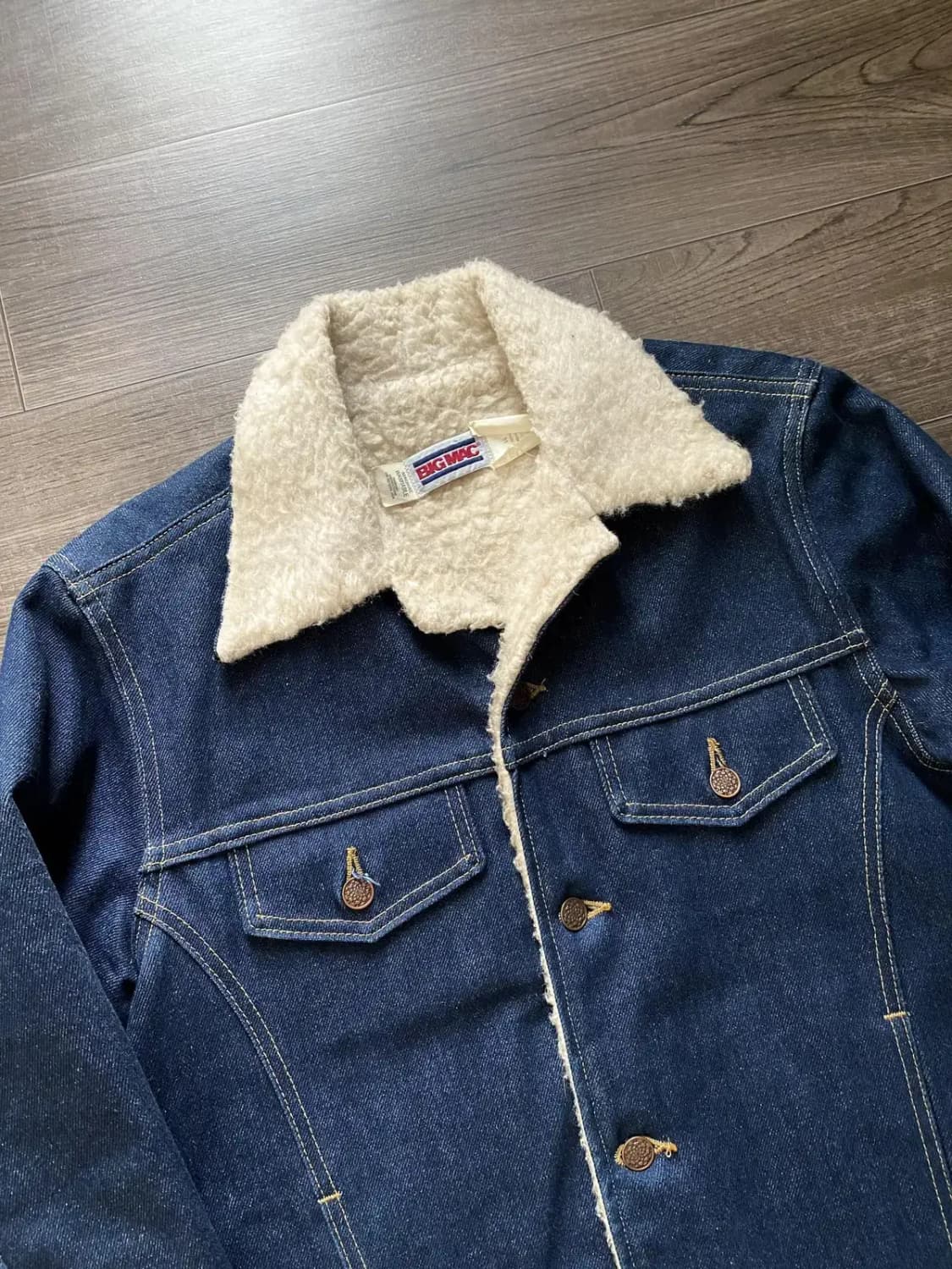 80's BIG MAC 쉐르파 데님 자켓 38(100) 상품이미지2