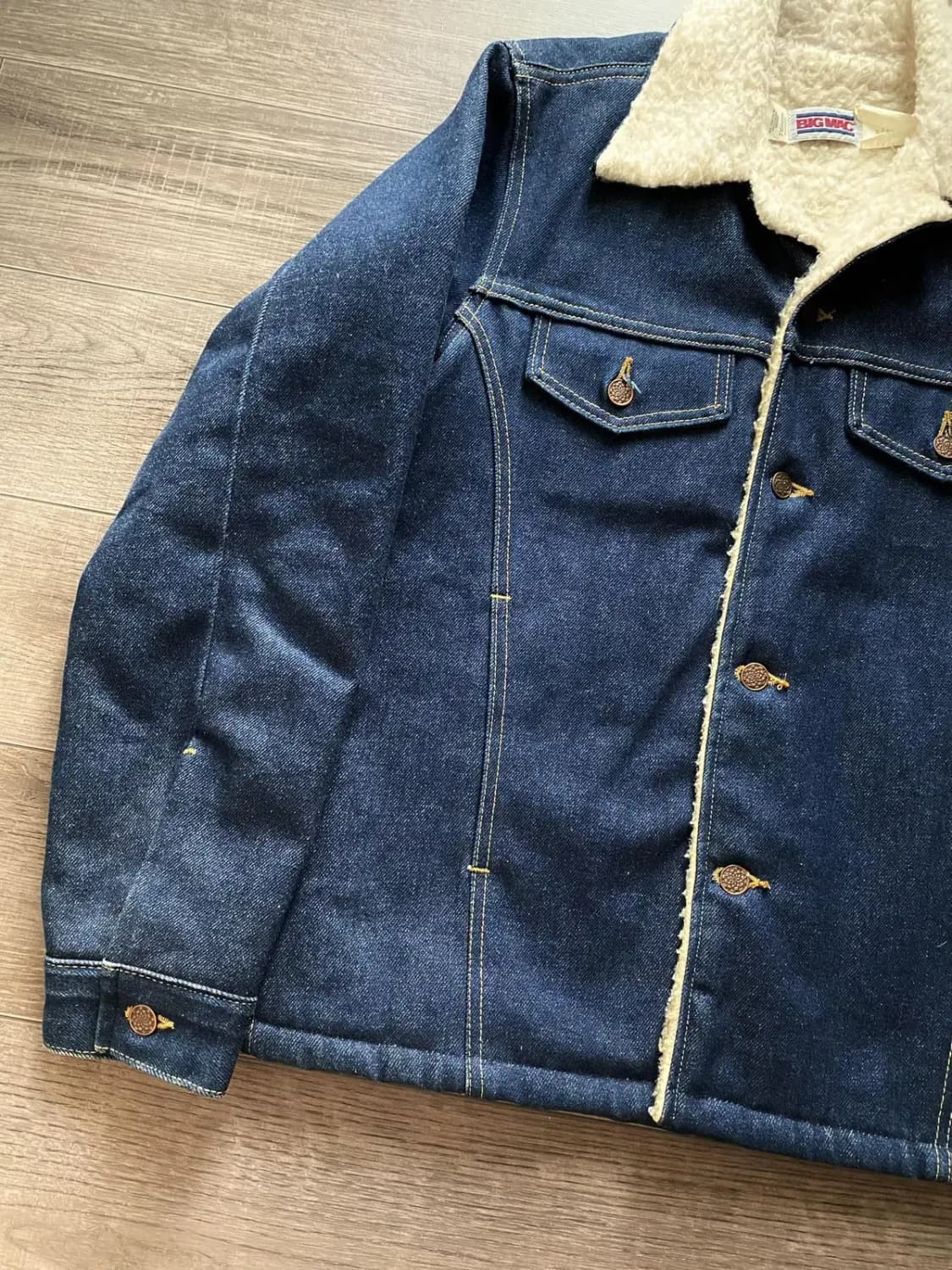80's BIG MAC 쉐르파 데님 자켓 38(100) 상품이미지3