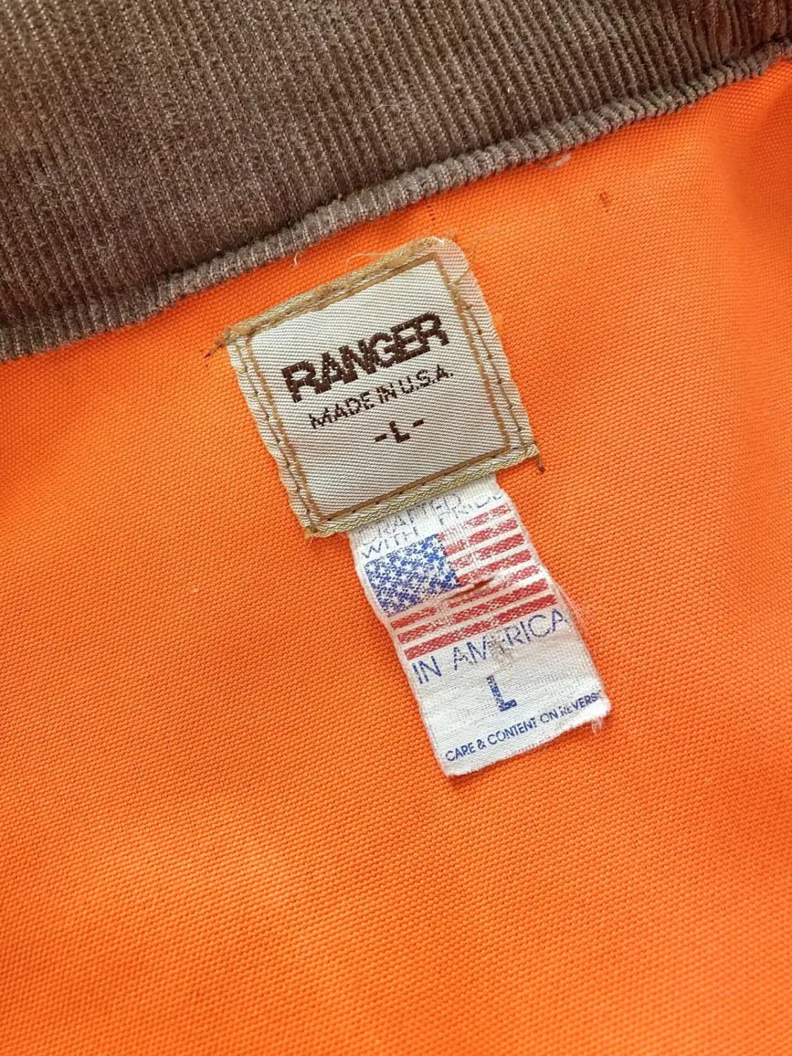 90's Ranger 덕 캔버스 헌팅자켓 L(100~105) 상품이미지9