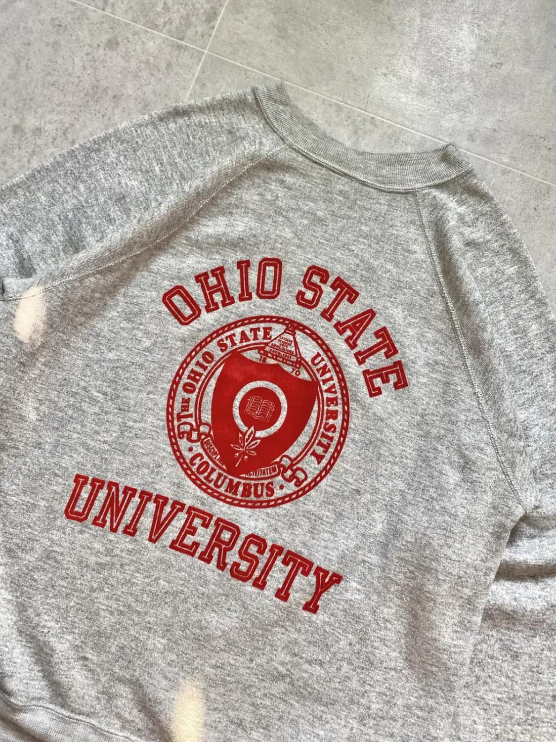 80's 챔피온 OHIO Univ. 스웻셔츠 L(~100) 상품이미지3
