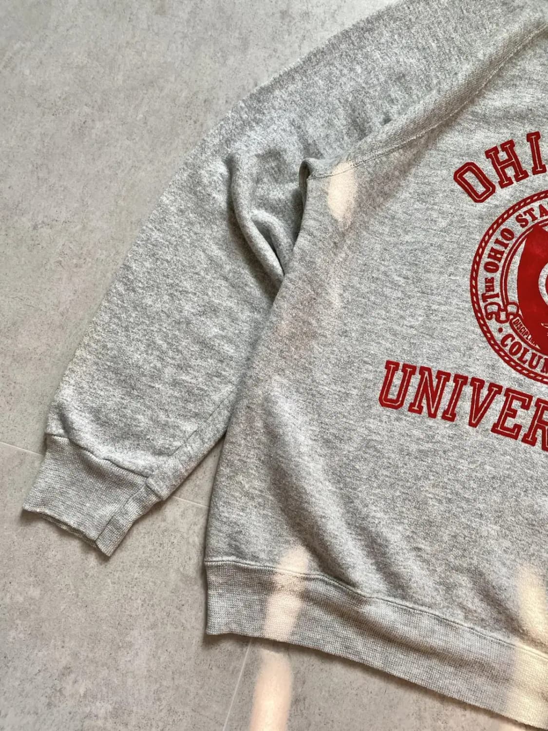 80's 챔피온 OHIO Univ. 스웻셔츠 L(~100) 상품이미지5