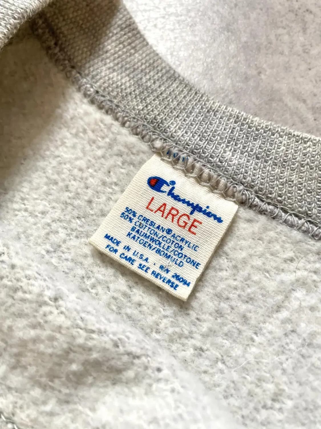 80's 챔피온 OHIO Univ. 스웻셔츠 L(~100) 상품이미지9