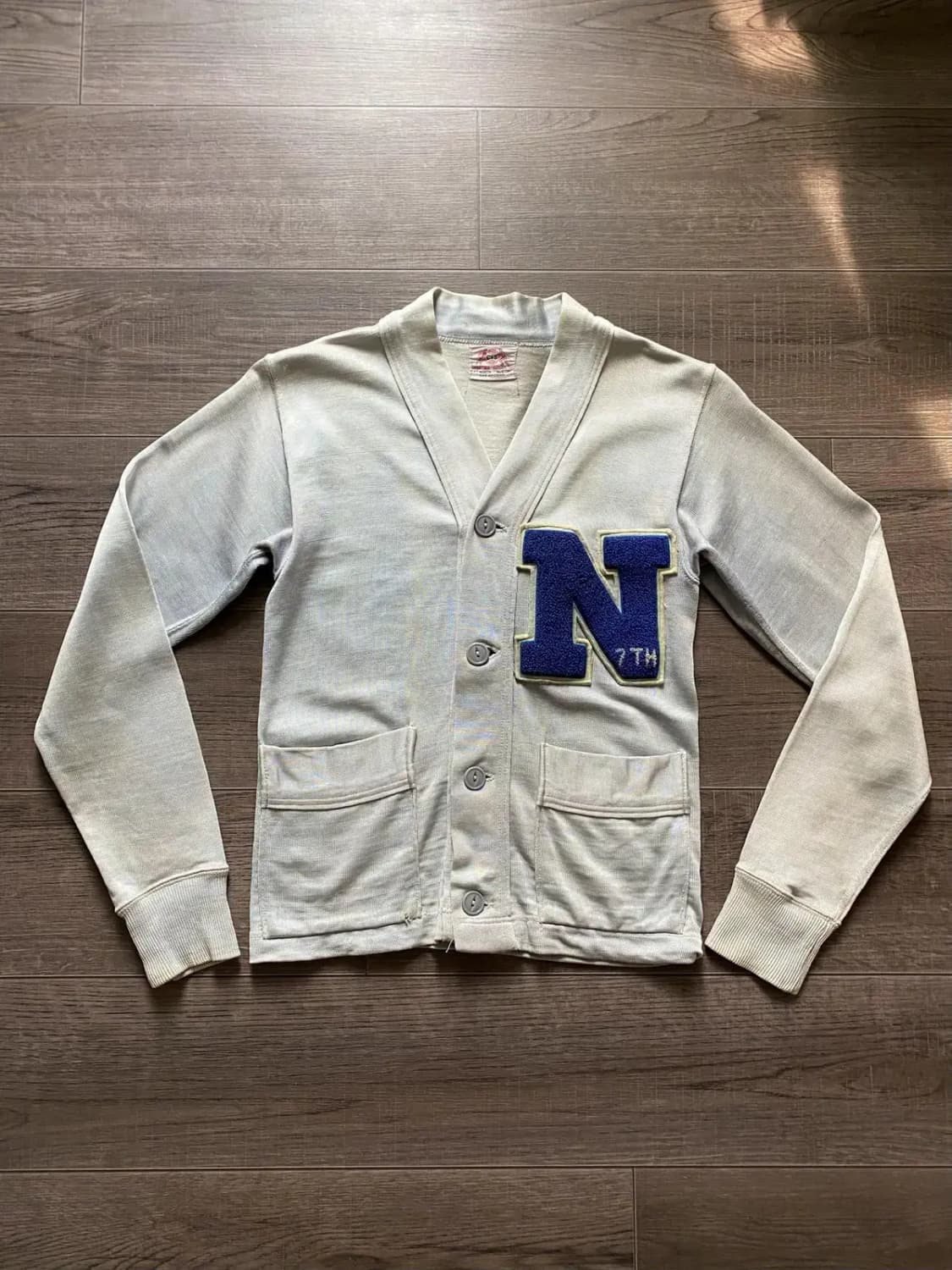 60's C&S Sporting Goods 레터맨 가디건 44~55호 상품이미지2