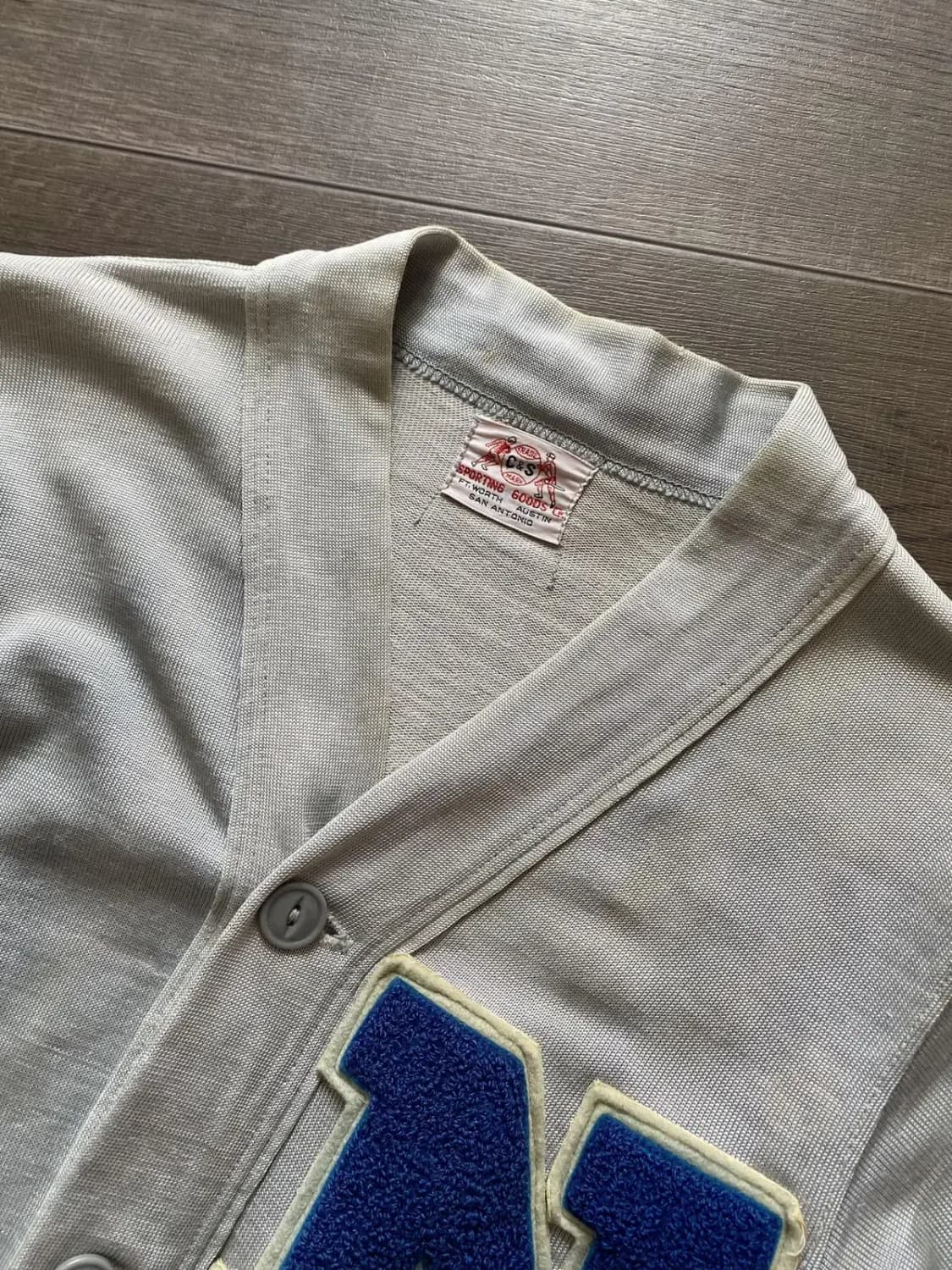 60's C&S Sporting Goods 레터맨 가디건 44~55호 상품이미지7