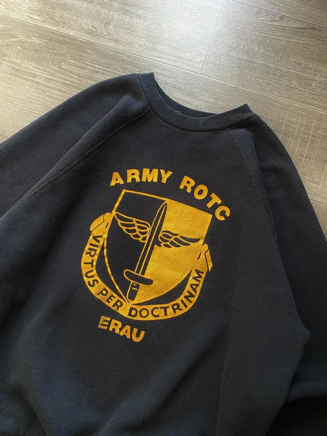 60's US ARMY ROTC 빈티지 스웻셔츠 100사이즈 상품이미지2