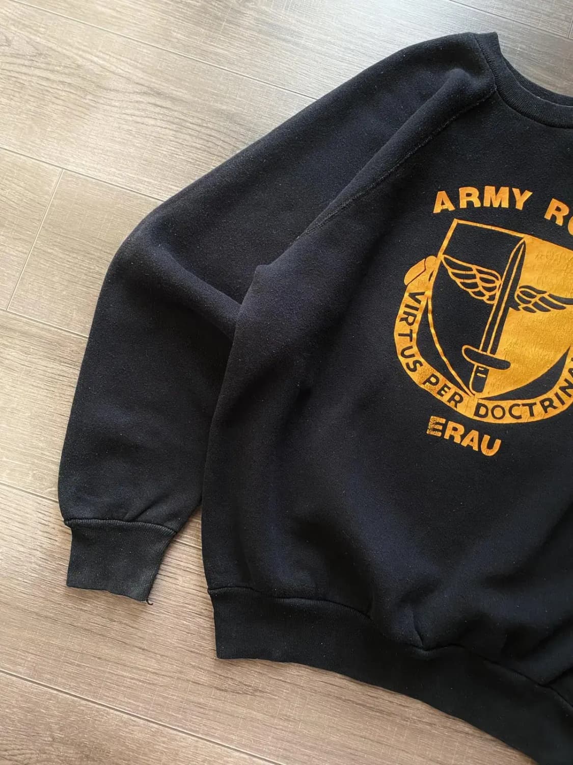 60's US ARMY ROTC 빈티지 스웻셔츠 100사이즈 상품이미지4