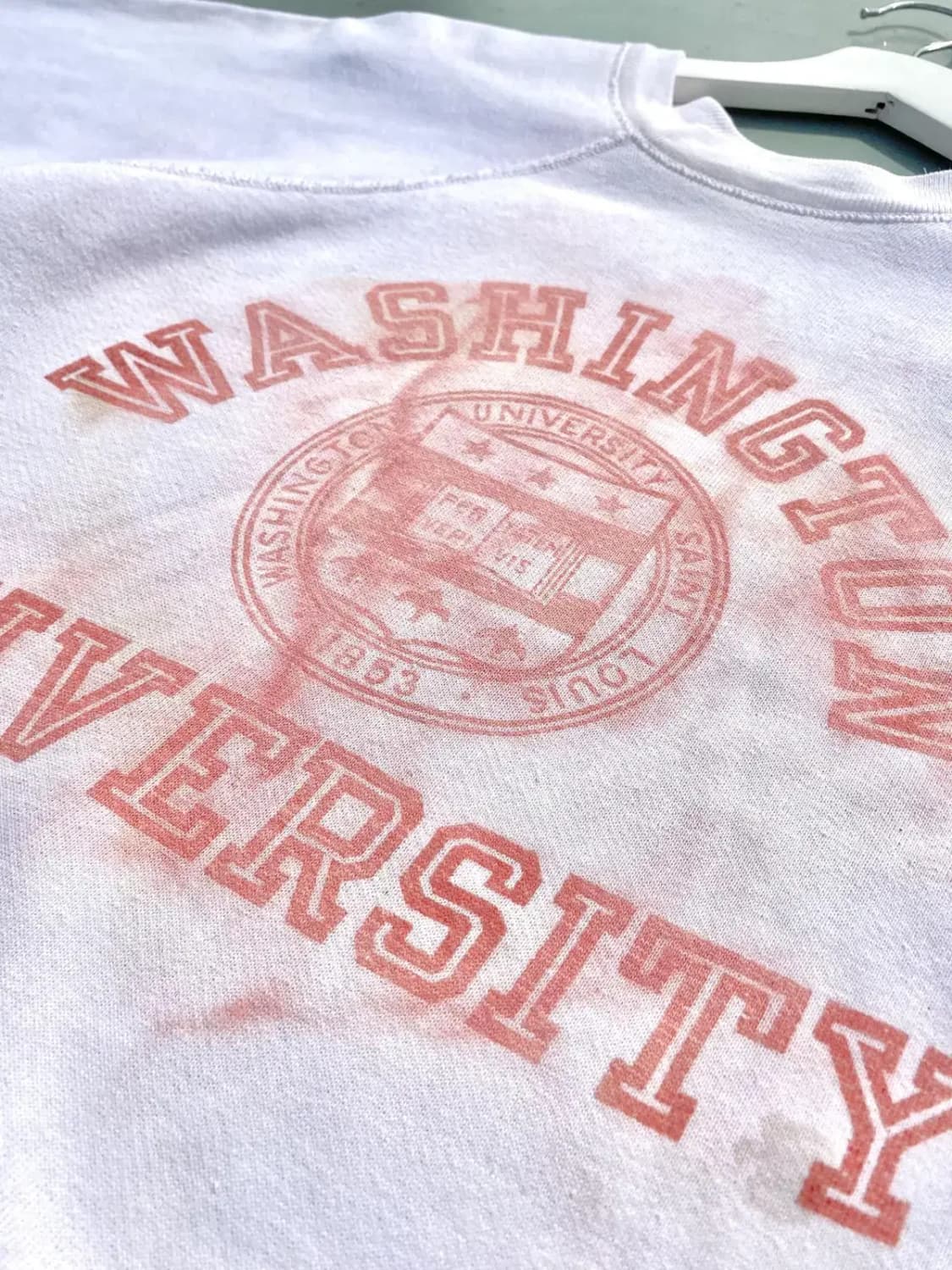 50's 챔피온 Washington Univ. 스웻셔츠 L(~100) 상품이미지6