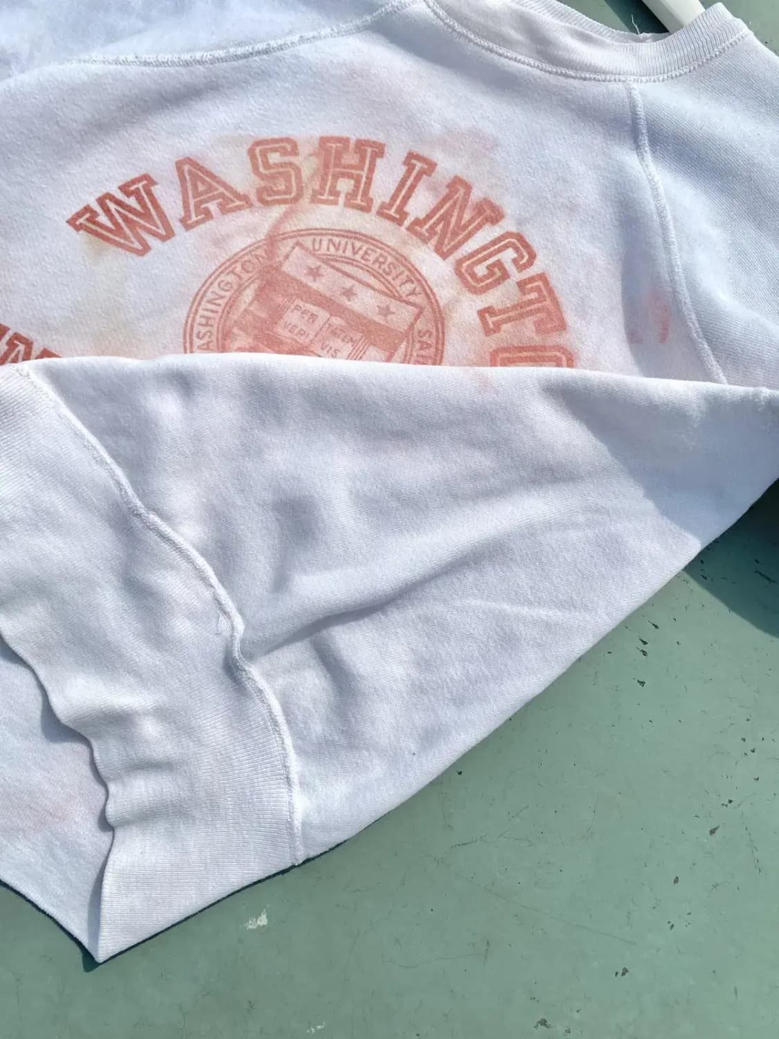 50's 챔피온 Washington Univ. 스웻셔츠 L(~100) 상품이미지8